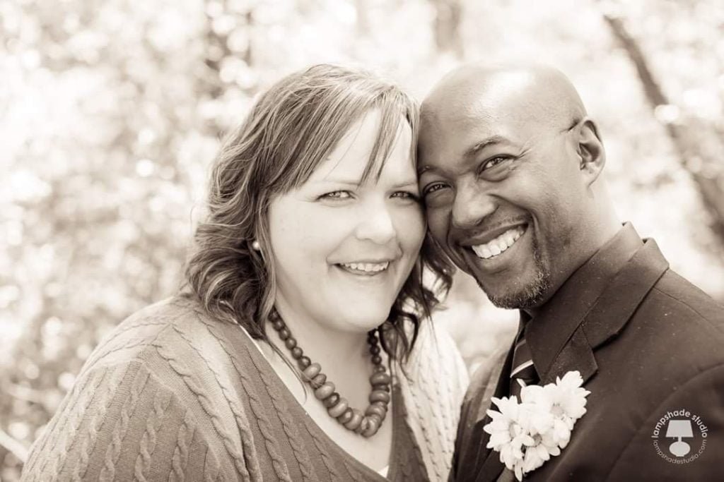 picture of dj and wife